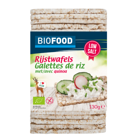 Biofood Rijstwafels Quinoa