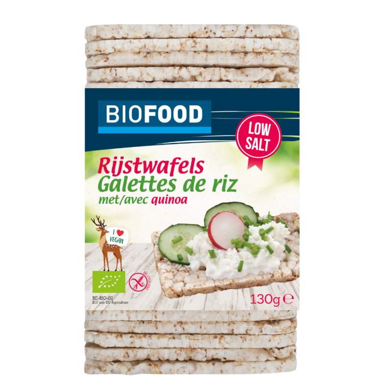 Biofood Rijstwafels Quinoa