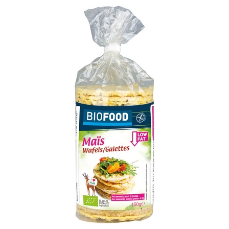 Biofood maiswafel amaranth