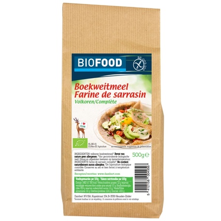 Biofood Boekweitmeel Volkoren