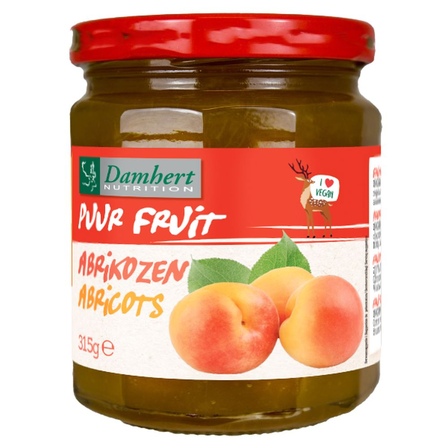 Damhert Abrikozenconfiture puur fruit