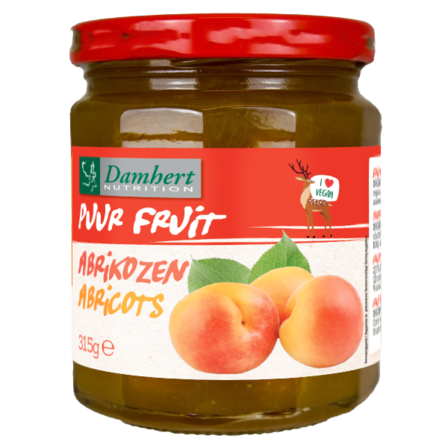 Damhert Abrikozenconfiture puur fruit
