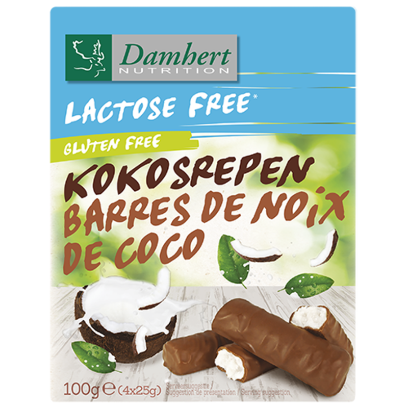Damhert kokosreep lactose- en glutenvrij