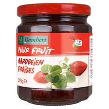 Damhert Aardbeienconfiture Puur Fruit