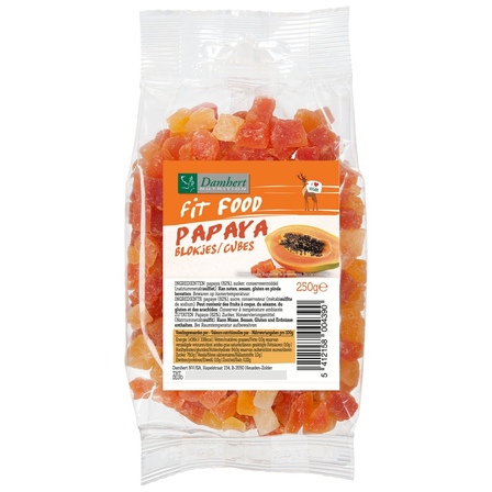 Damhert Papaya  blokjes