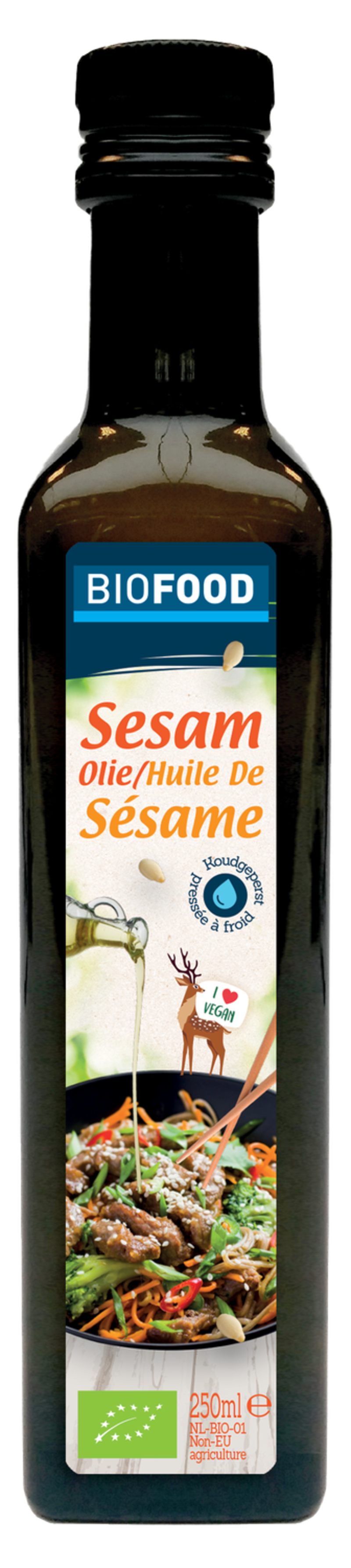 Biofood Biofood sesamolie koud geperst