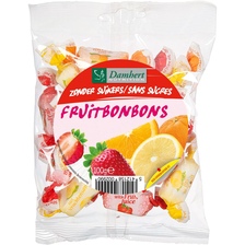 Suikervrije fruitbonbons