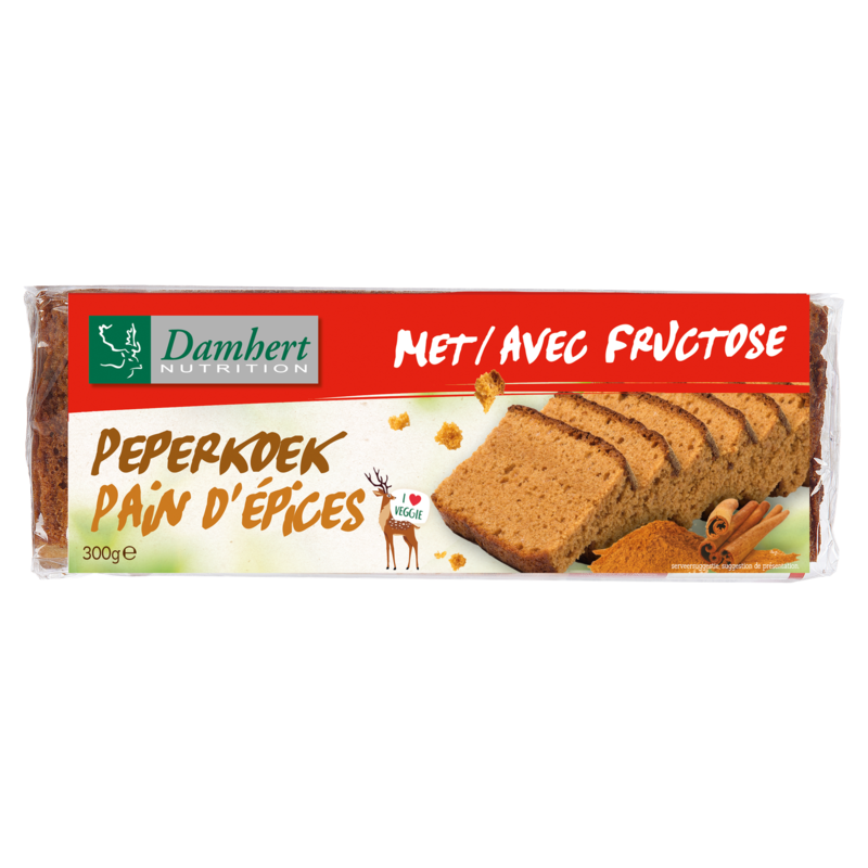Damhert Peperkoek met Fructose