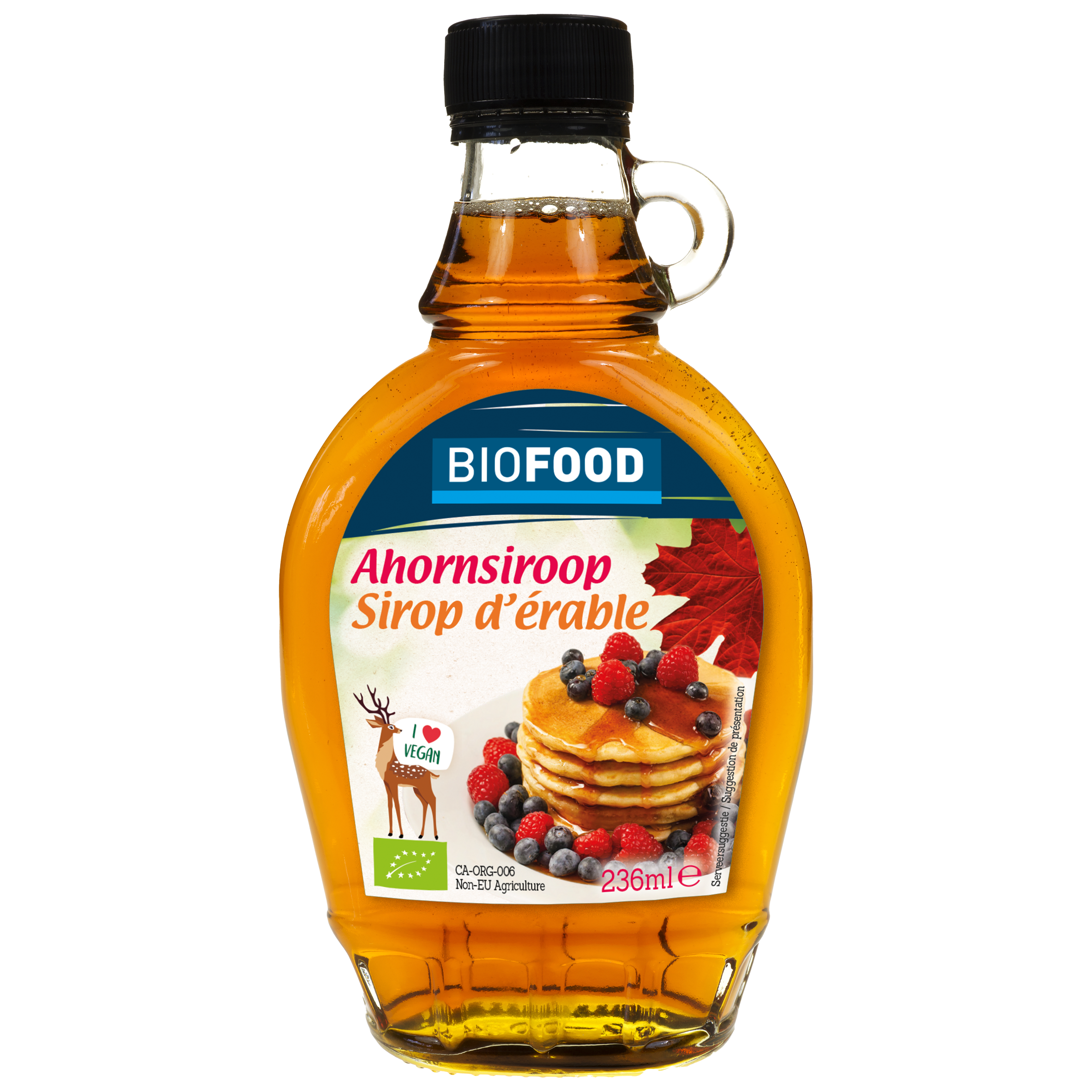 Azooporn - BioFood Ahornsiroop 236 ml | Poiesz Supermarkten