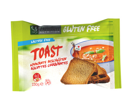Damhert Toast Gluten- en Lactosevrij