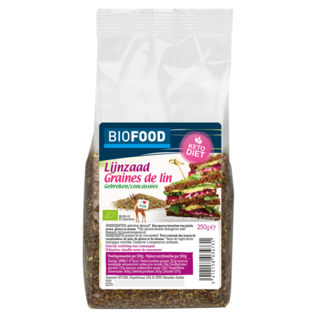 Biofood Lijnzaad gebroken
