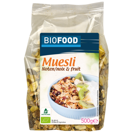 Biofood Muesli Noten en Fruit