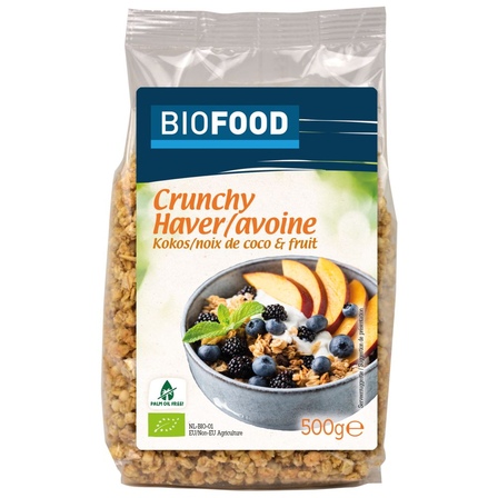 Biofood Muesli Haver-Kokos-Fruit