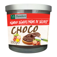 Damhert Chocopasta minder suikers