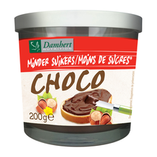 Damhert Chocopasta minder suikers
