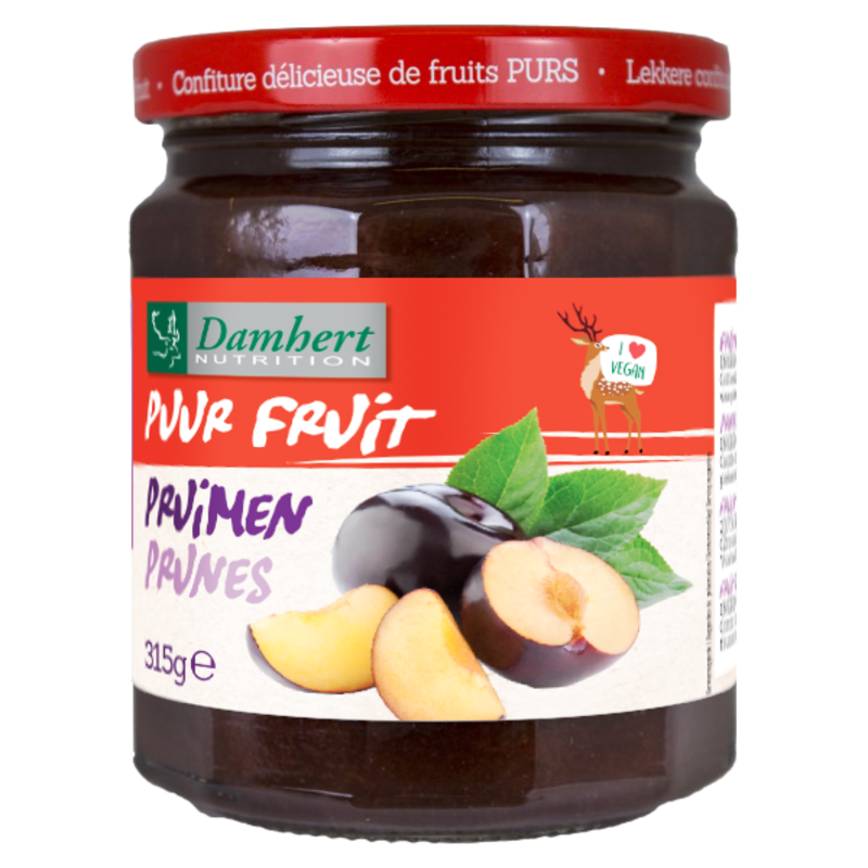 Damhert Puur Fruit Confiture Pruimen