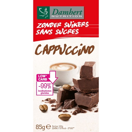 Damhert Chocoladetablet Cappucino