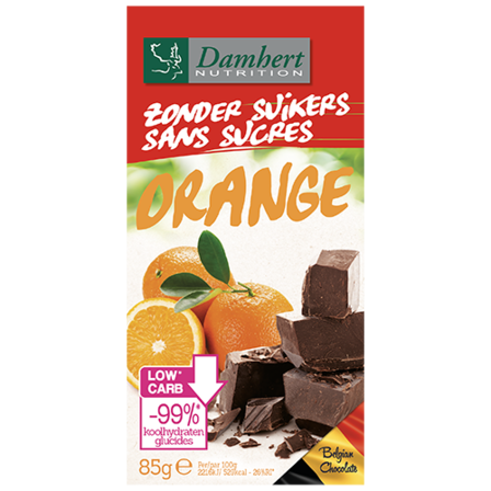Damhert Chocoladetablet Sinaasappel