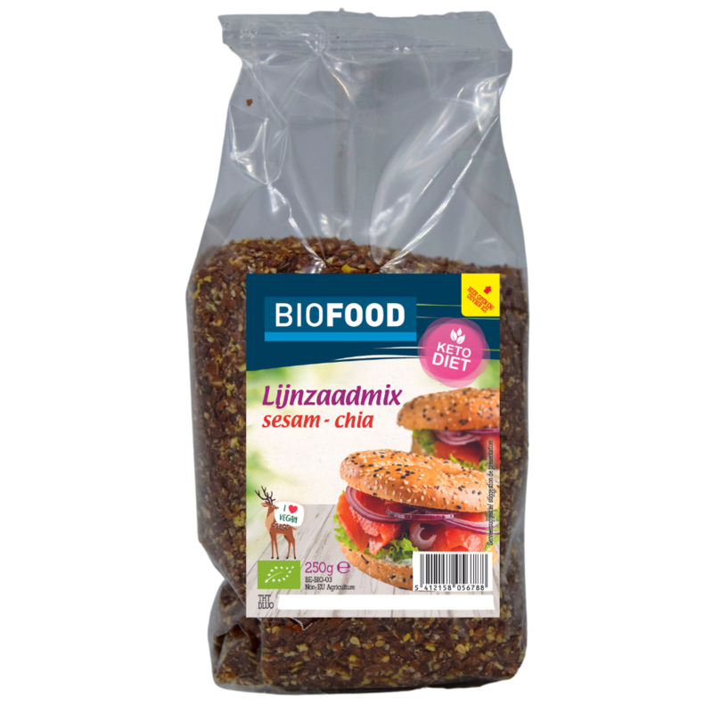 Biofood Lijnzaadmix Sesam - Chia