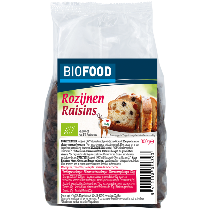 Biofood Rozijnen