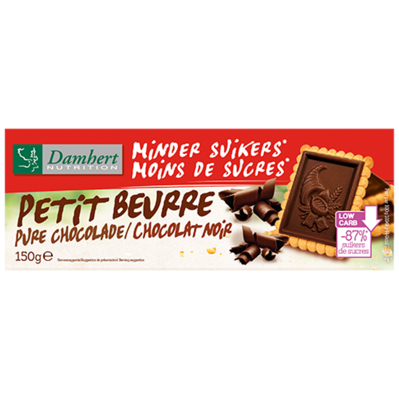 Damhert Petit Beurre pure chocolade