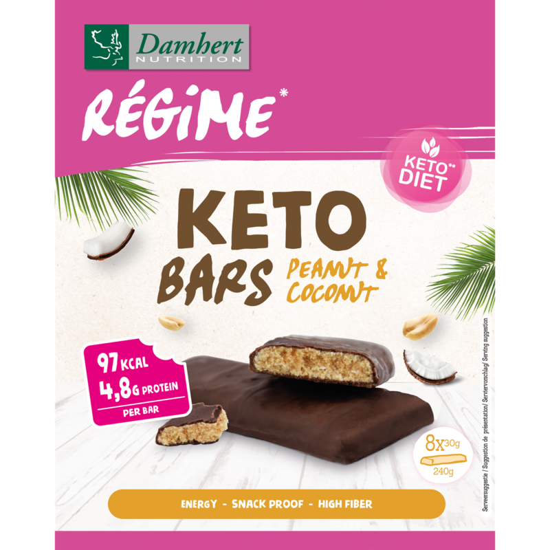 Damhert Regime Keto reep pinda - kokos