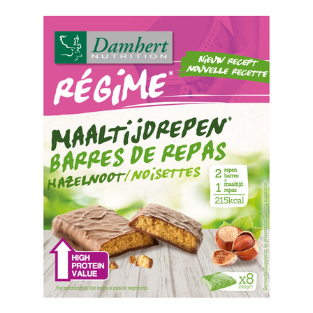 Damhert Regime maaltijdreep hazelnoot