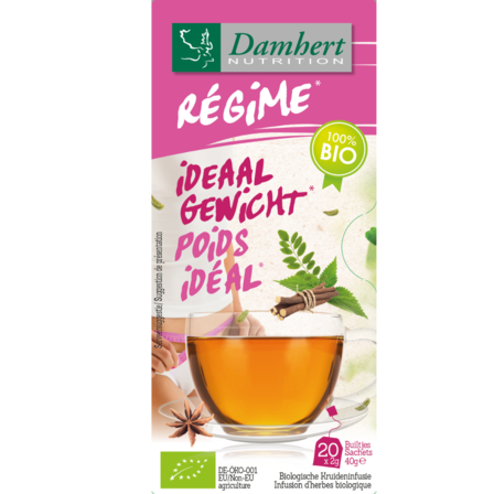 Damhert Regime thee Ideaal gewicht