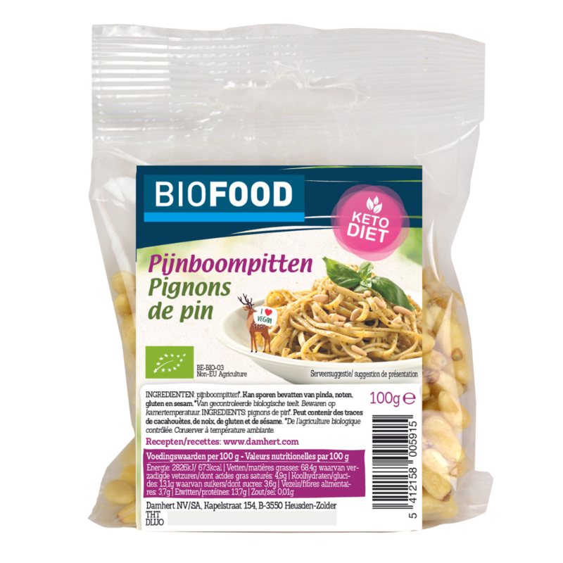 Biofood Pijnboompitten