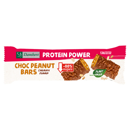 Damhert Proteine Power Brownie Bar minder suikers