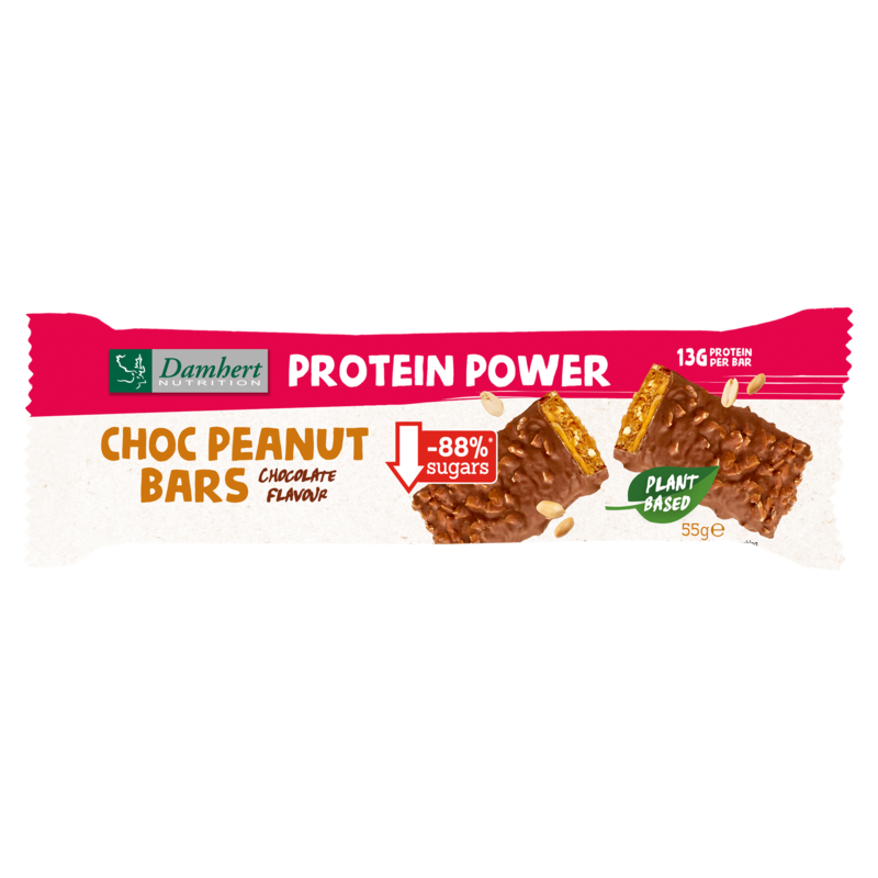 Damhert Proteine Power Brownie Bar minder suikers