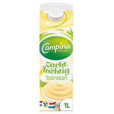 Campina Dessert Zacht en Luchtig Banaan 1 L