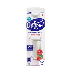 Optimel Drinkyoghurt framboos 0% vet