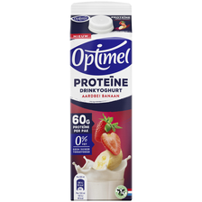 Optimel Drink Proteine aardbei / banaan