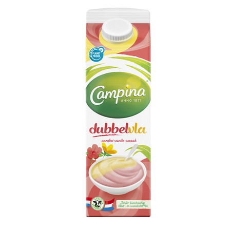 Campina Vla  Aardbei Vanille