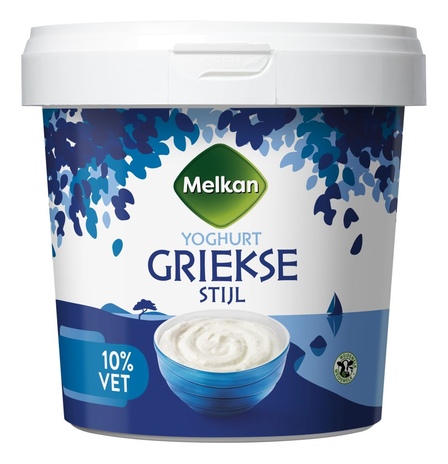 Zuivelmeester Yoghurt Griekse Stijl Naturel 10% Vet 1000 g