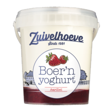 Zuivelhoeve Boer'n yoghurt Aardbei