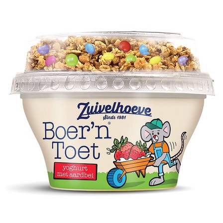 Zuivelhoeve Boer'n toet aardbei