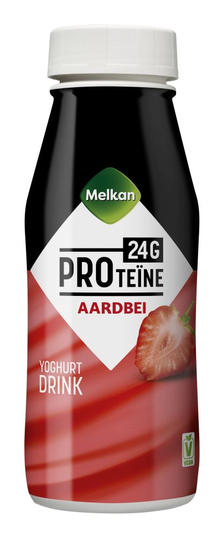 Melkan Proteinedrank Aardbei