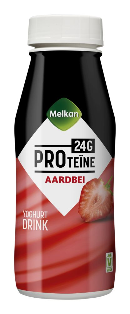 Melkan Proteinedrank Aardbei