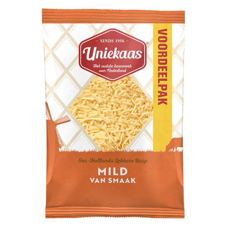 Uniekaas geraspte kaas mild
