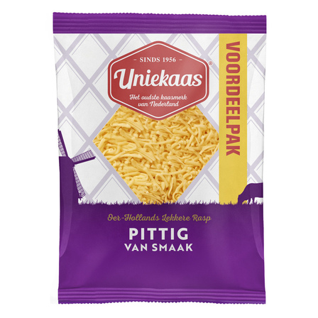 Uniekaas geraspte kaas pittig