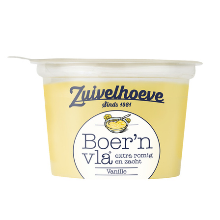 Zuivelhoeve Boer'n Vla Vanille