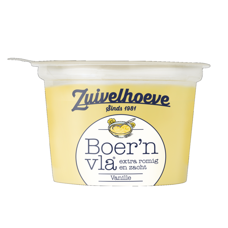 Zuivelhoeve Boer'n Vla Vanille
