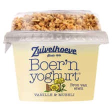 Zuivelhoeve Boer'n Yoghurt® Vanille & Muesli 170 g