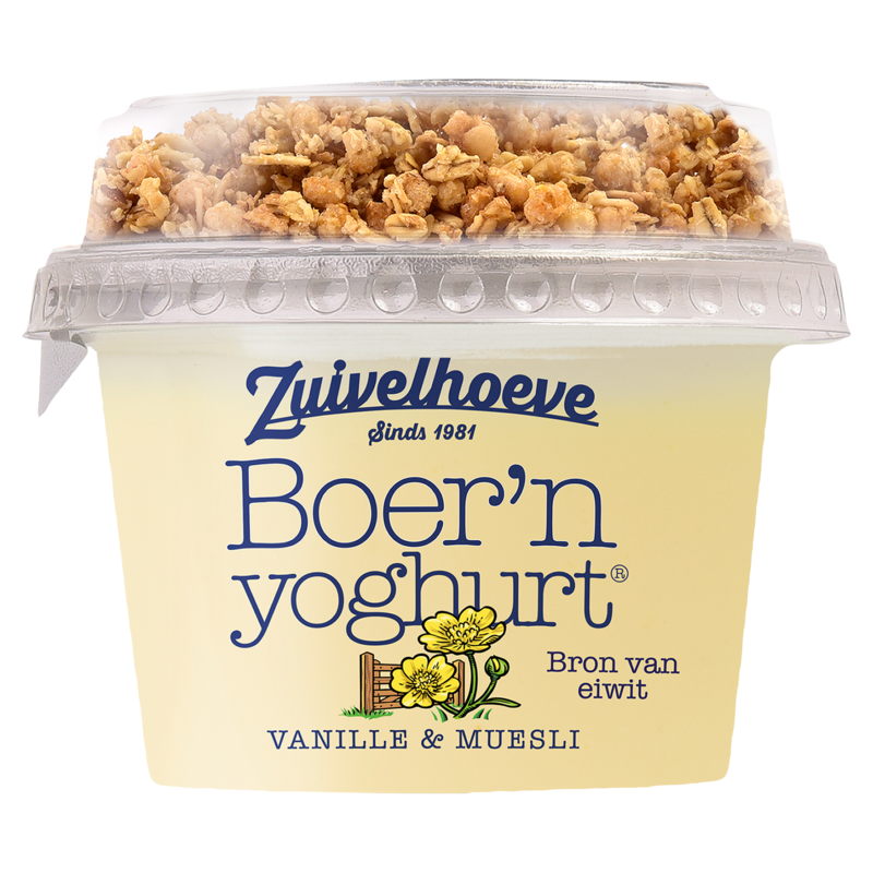 Zuivelhoeve Boer'n Yoghurt Vanille & Muesli