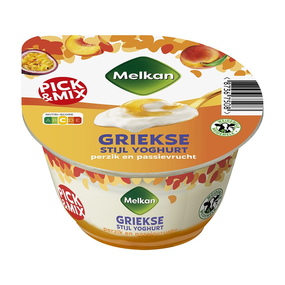 Griekse Style Yoghurt Perzik