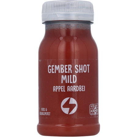 Aardbei-Gember Shot