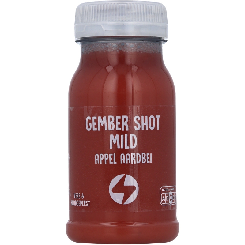 Aardbei-Gember Shot