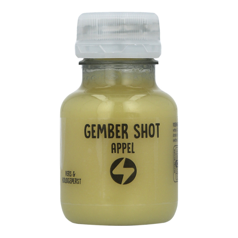 Fruity shot gember appel 60ml.